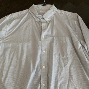 Steven Alan Horizontal Striped Button Down  XXL